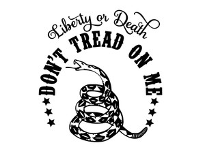 Download Liberty or Death "Don't Tread On Me" Car Decal | eBay