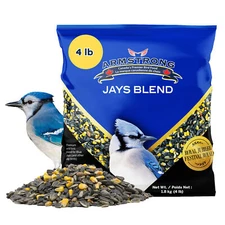Armstrong Wild Bird Food Royal Jubilee Jays Blend Bird Seed Blend, 4lbs