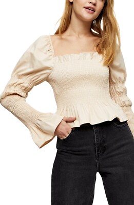 topshop satin top