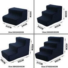 Pet Stairs Toys Cat Dog Ladder 2 3 4 Step Stairs for Dogs Puppy Ramp Detachable