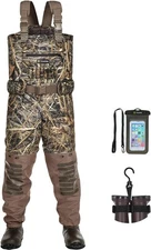 Chest Breathable St Wader Hunting Insulation Waterproof 1600G Wader, TIDEWE with