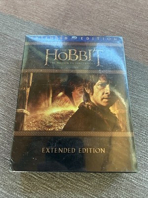 The Hobbit: the Motion Picture Trilogy (Extended Edition) (Blu-ray) Sealed 