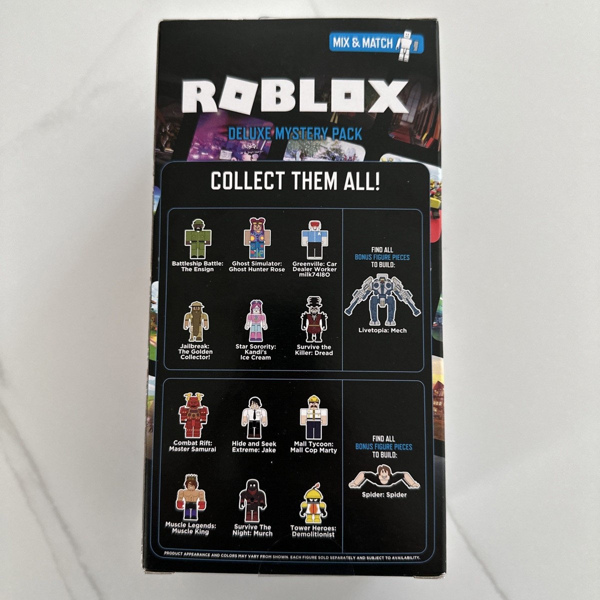ghost hunter rose toy code ROBL0X Deluxe Series 3 GHOST HUNTER ROSE Figure w/ Exclusive Virtual Code