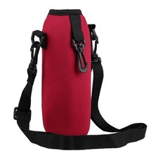 Adjustable Water Bottle Carrier Shoulder Strap Bottle Holder Bag Bottle Pouch