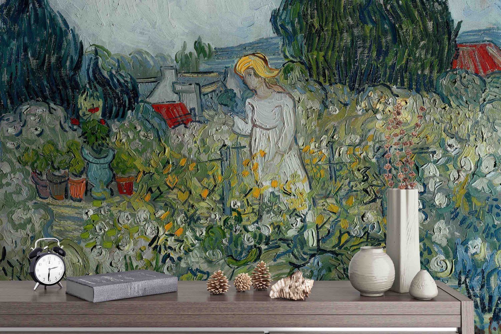 3D Van Gogh Oil Painting Artwork Wall Murals Wallpaper Murals Wall Sticker 174