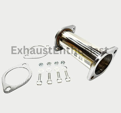 G35 G37 Extension Adapter for 350Z 370Z Exhaust pipe 8in 3'' Diameter