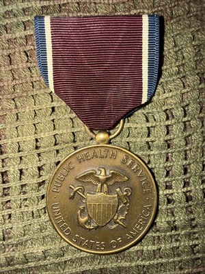 US Department of Health PUBLIC HEALTH SERVICE Full Size Medal