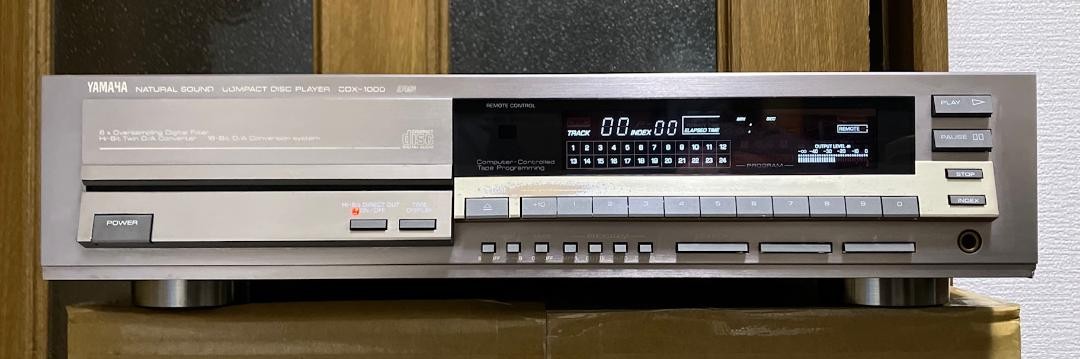 Yamaha CDX-1000 CD Player Natural Sound Compact Disc Player Audio