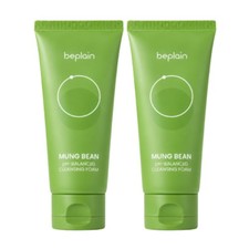 1 Korea's Choice: Beplain Mung Bean pH-Balanced Cleansing Foam 100ml 2-Pack