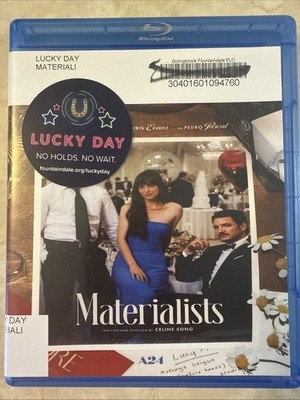 Materialists (Blu-ray, 2025) Ex-Library | A24 | Dakota Johnson Pedro Pascal  | eBay