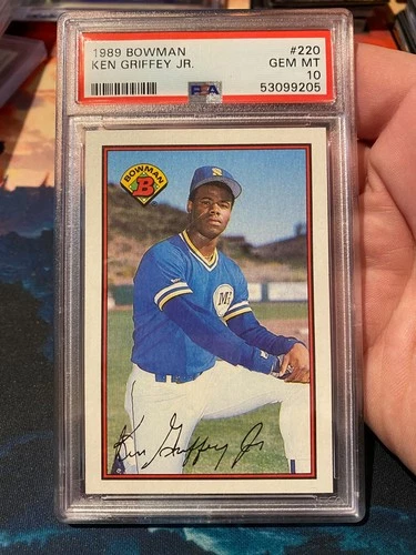 1989 Bowman Ken Griffey Jr. PSA 10 Rookie Card