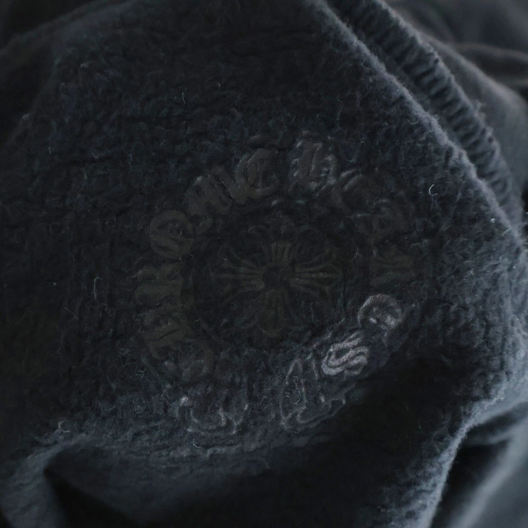 Felpa con cappuccio CHROME HEARTS MARINA ABRAMOVIC maglione stampa logo posteriore nero usata 32d2c7