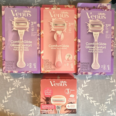 Gillette Venus ComfortGlide Women's razors and refills