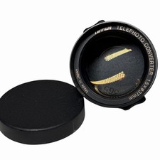 Tiffen Telephoto Converter 1.5X 37mm Auxiliary Lens  Case Made In Japan