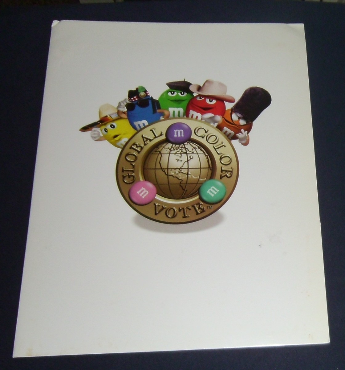 2002 Ken Schrader #36 M&M's Global Color Vote Press Kit | eBay