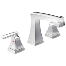 Delta Ashlyn 1.2 GPM Widespread Bathroom Faucet with Pop-Up Drain Assembly