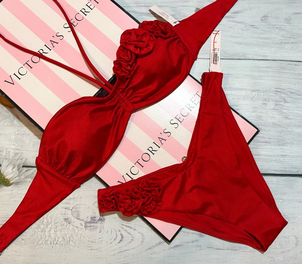 Victoria's Secret Red Bikini Swimwear for Women for sale | eBay