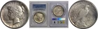 1921 Peace Dollar   PCGS AU-55
