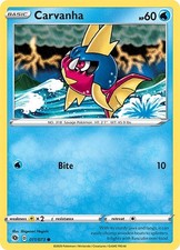 Carvanha CHP 11/73 Pokémon Champion's Path Common EN NM