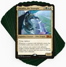 ***Custom Commander Deck*** Arcades the Strategist - Walls - EDH MTG Magic Cards