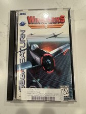 Sega Saturn Wing Arms 1995 Complete in Box with Manual, Tested