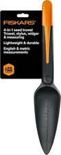 Fiskars 340110-1001 Seed Planting Trowel, Black