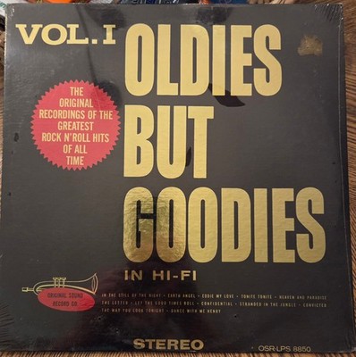 Oldies But Goodies Vol. 1 Original Sound Rock & Roll Vinyl Sealed Old Stock 