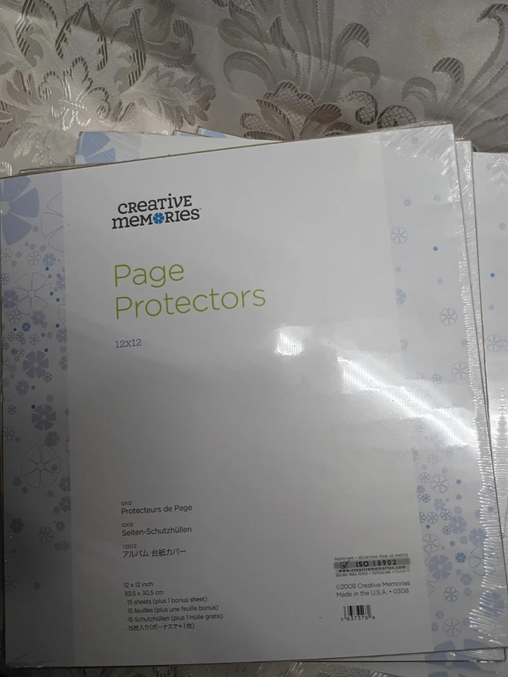 Creative Memories 12x12 Page Protectors  Sealed New Lot Of 12 - Image 2 of 4