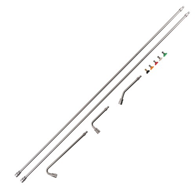 #ad 120quot; Pressure Washer Extension Rod for Washer w Curved Wands amp; Nozzles 1 4quot; QC $62.80