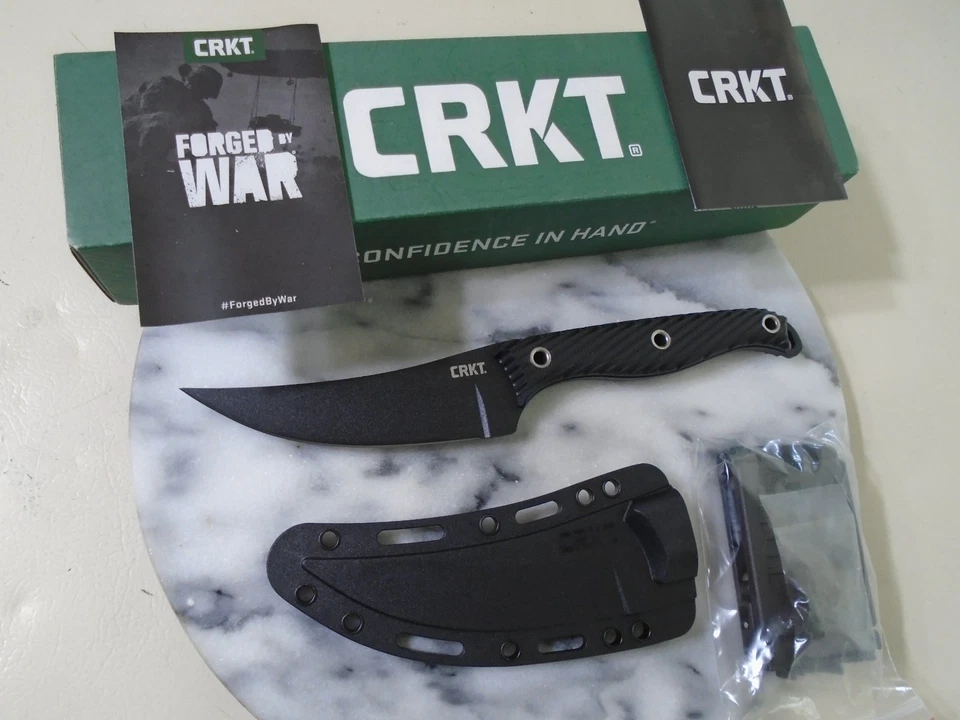 CRKT Clever Girl Fixed Blade Combat Hunter Knife Full Tang SK5 G10 2709 Mcglaun - Image 2 of 4