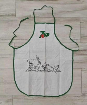 Vintage 1973 7up Fido Dido Schürze 100% Baumwolle