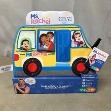 Ms. Rachel Tummy Time Activity Bus Baby Sensory Toy Cognitive Motor Learning 3m