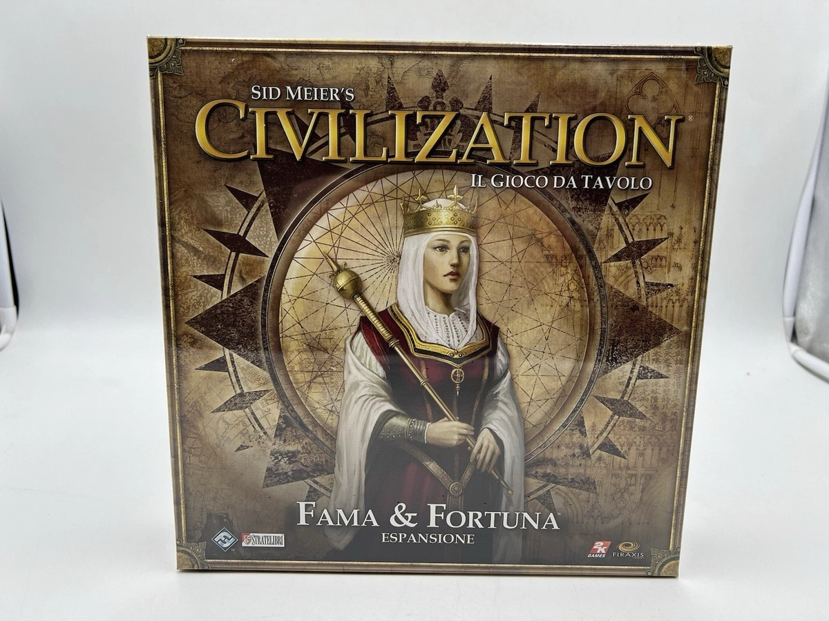 Extension 'Fama E Fortuna' Pour Civilization : Le Jeu De Société - Neuf - Stratelibri
