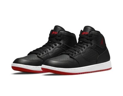 New Nike Jordan Access Shoes Mens Black Gym Red White Basketball AR3762 001
