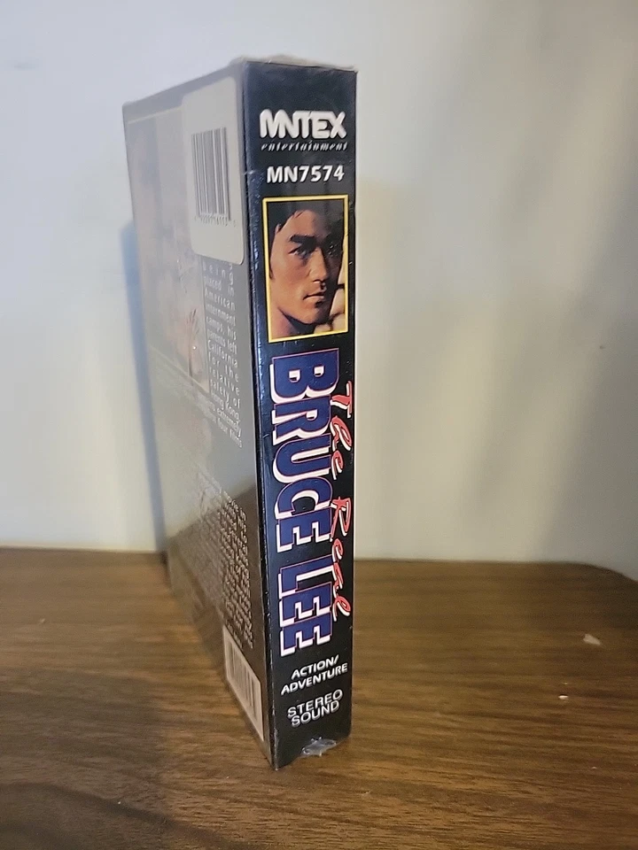 The Real Bruce Lee VHS SEALED Mntex Entertainment Bruce Lee NR VTG  - Image 3 of 4