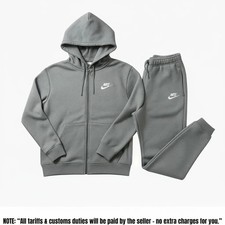 grey nike air tracksuit womens