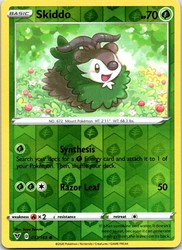 Skiddo 017/185 Vivid Voltage Reverse Holo Common