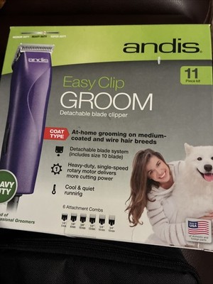 Andis EasyClip For Dog Grooming Clipper Set w/ Detachable Blades, Item 65785