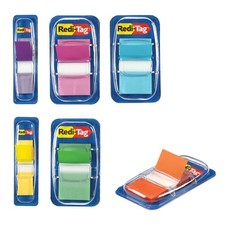 Pop-Up Flags, 270 Adhesive Write-On Tabs, Assorted Tropical Colors  Ideal for