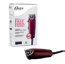 Oster Fast Feed Professional Clipper Adjustable Pivot Motor + 4 Guide Combs