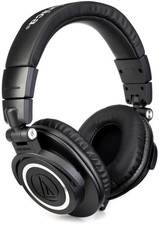 Audio-Technica ATH-M50x Closed-back Studio Monitoring Headphones
