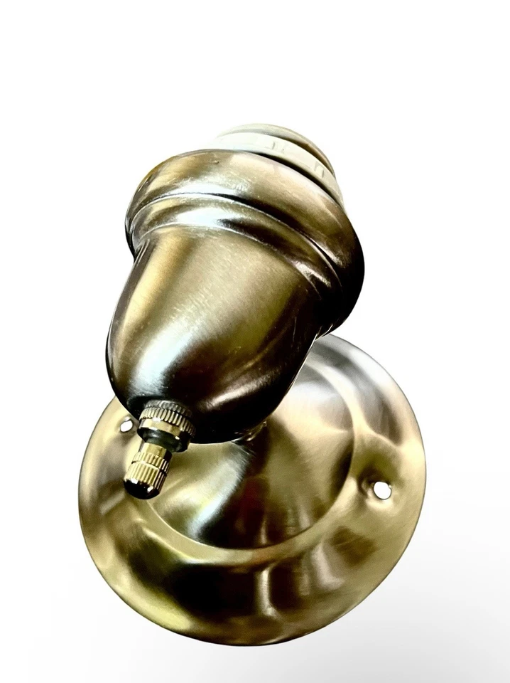 Nuevo - Aplique de pared Hampton Bay - Interruptor SATINADO NÍQUEL 255 751 vidrio opalino esmerilado Foto 4 de 4