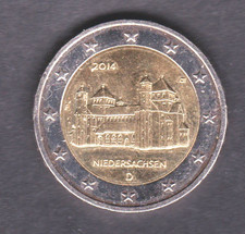 Deutschland 2 Euro Niedersachsen 2014 F (Stuttgart) - Umlaufmünze