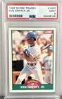 1989 SCORE ROOKIE & TRADED #100T KEN GRIFFEY JR. ROOKIE RC PSA 9