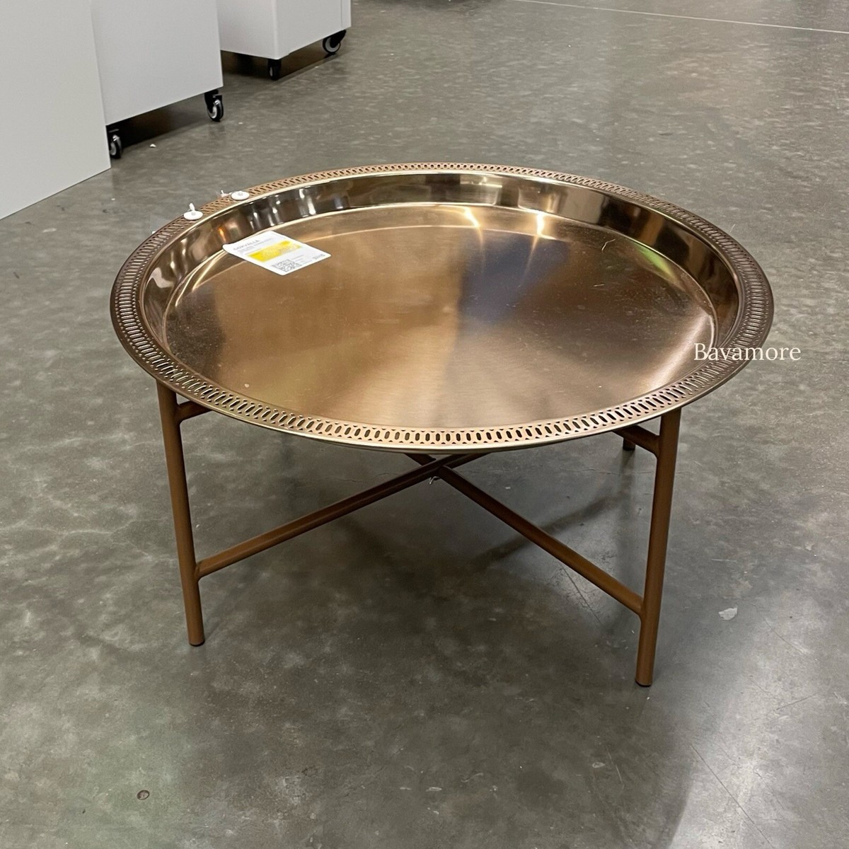 Ikea GOKVÄLLÅ Tray table, copper color, 25 5/8x13 
