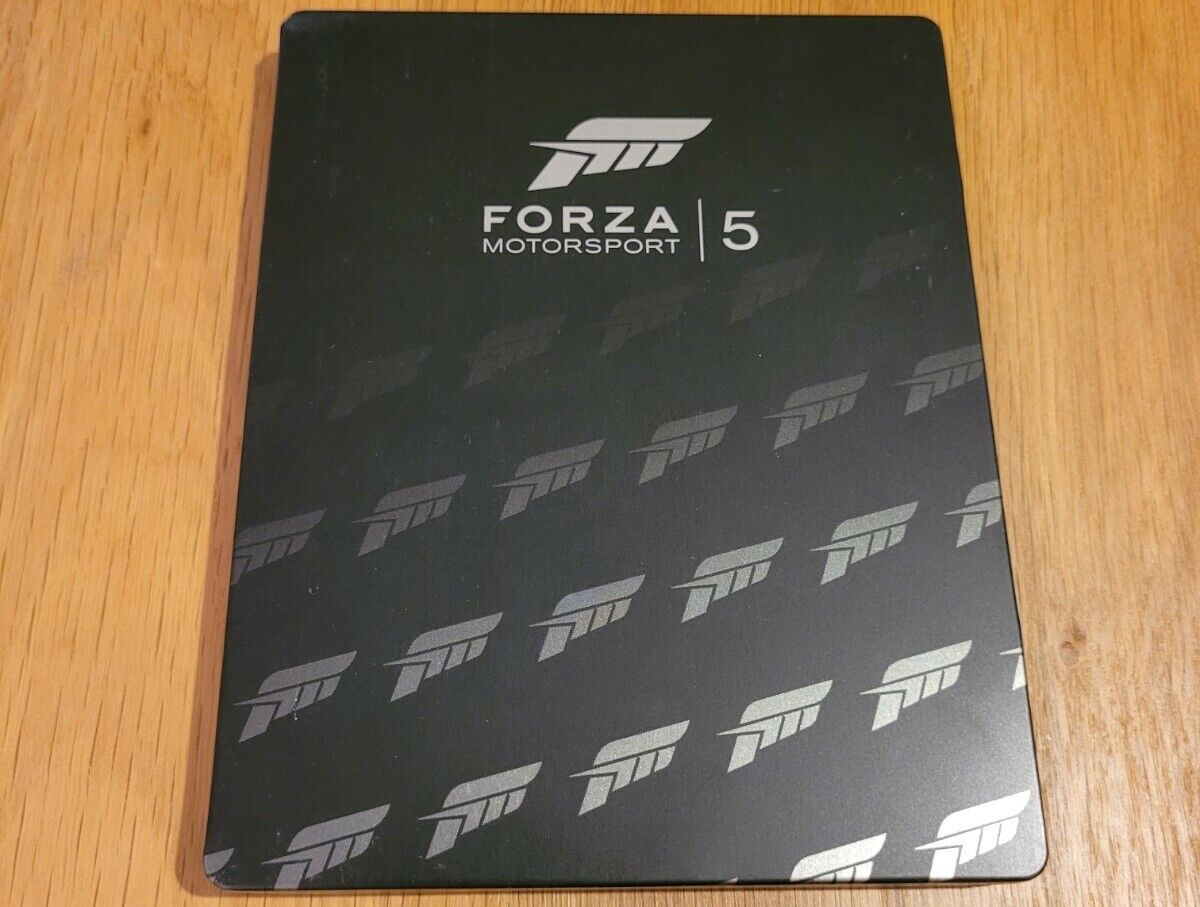 Forza Motorsport 5 Steelbook X Box 1 Unopened & Forza 2.3 &4. Xbox 360  Complete.