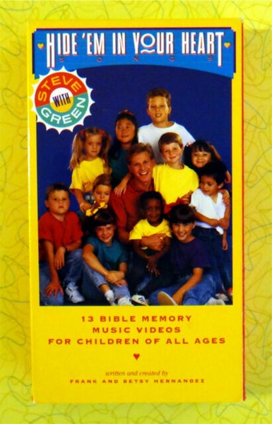 VHS 7a Hide EM in Your Heart 1 Steve Green 13 Bible Memory Music Videos ...