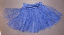 NWOT Navy Booty shorts w/attached 3 layer tulle skirt contemporary Pointe Small