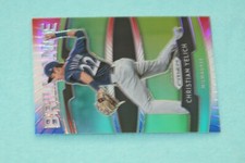 CHRISTIAN YELICH 2020 PRIZM RED WHITE BLUE PRIZM BRILLIANCE #BB6 MILWAUKEE 