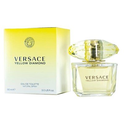 YELLOW DIAMOND by VERSACE * Perfume for Women * EDT * 3.0 oz BRAND NIB Sealed